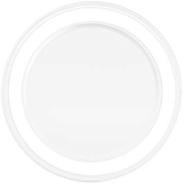 metisinno Magnetic Base Compatible with PopSocket Phone Grips and iPhone MagSafe Cases, Clear & Whit...