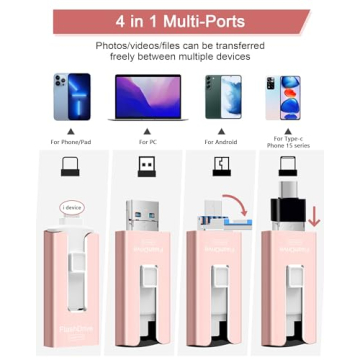 Sunany High Speed 256 GB USB Flash Drive for Phones