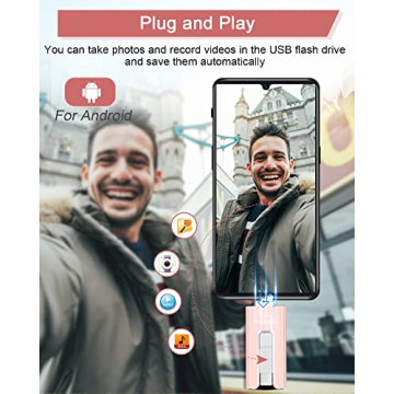 Sunany High Speed 256 GB USB Flash Drive for Phones