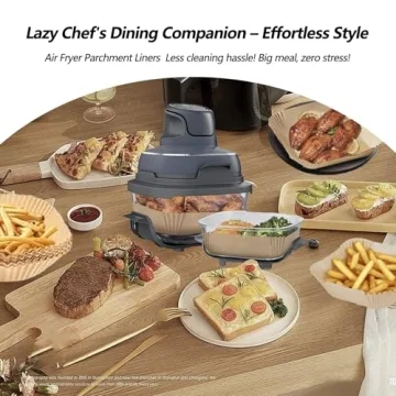 300PCS Air Fryer Liners for Ninja Crispi - Easy Cleanup