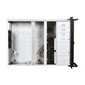 Rosewill 4U Server Chassis/Server Case/Rackmount Case, Metal Rack Mount Computer Case with 8 Bays & 7 Fans Pre-Installed (RSV-L4000)