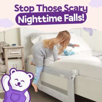 ComfyBumpy Toddler Bed Rail | Safety Guard for All Bed Sizes