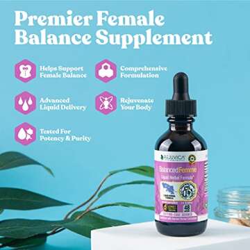 Balanced Femme Natural Menopause Support for Women