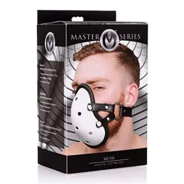 Master Series Musk Athletic Cup Muzzle for Couples' Intimacy