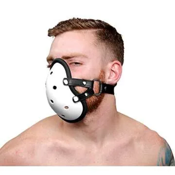 Master Series Musk Athletic Cup Muzzle for Couples' Intimacy