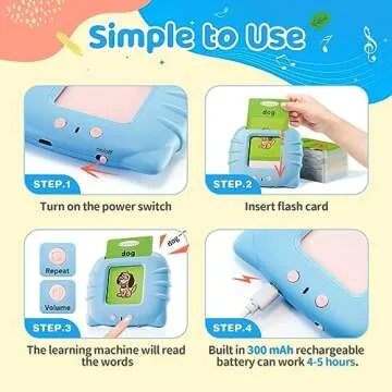 TimingSXD Bilingual Flash Cards for Toddlers - Fun Learning Toy