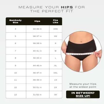 Bambody Leakproof Period Underwear for Women and Teens - Black