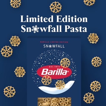 BARILLA Limited Edition Snowfall Pasta for Holiday Fun