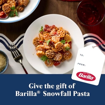 BARILLA Limited Edition Snowfall Pasta for Holiday Fun