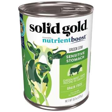 Solid Gold Green Cow Wet Dog Food for Adult Dogs