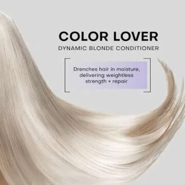 FRAMESI Dynamic Blonde Sulfate Free Purple Conditioner for Color Treated Hair, 17 Fl Oz