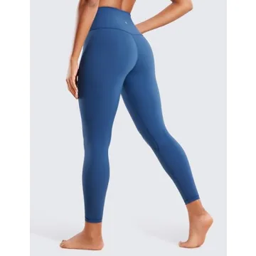 CRZ YOGA High Waisted Brushed Workout Leggings Women's