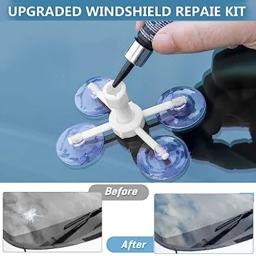 Zupooko Windshield Repair Kit - Efficient Chip & Crack Solutions for Cars