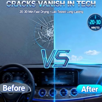 Zupooko Windshield Repair Kit for Quick Fixes on Chips