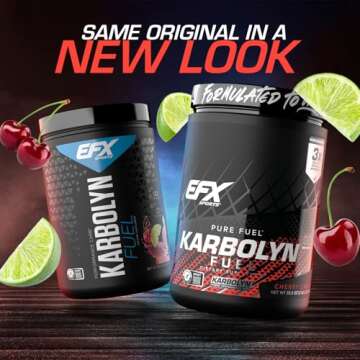 EFX Sports Karbolyn Fuel | Fast-Absorbing Carbohydrate Powder | Carb Load, Sustained Energy, Quick R...