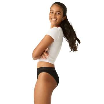 Teen Period Hipster Bikini - Comfy & Eco-Friendly Protection