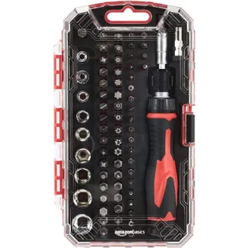 Amazon Basics 73-Piece Wrench and Screwdriver Set