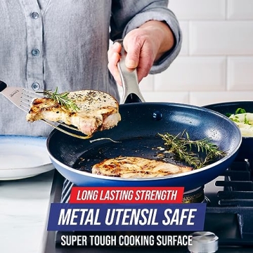 Blue Diamond 8" Nonstick Frying Pan - Safe & Durable
