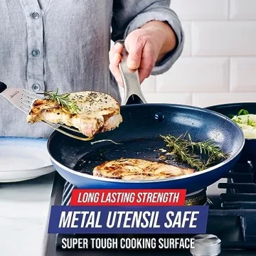 Blue Diamond 8" Nonstick Frying Pan - Safe & Durable