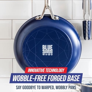 Blue Diamond 8" Nonstick Frying Pan - Safe & Durable