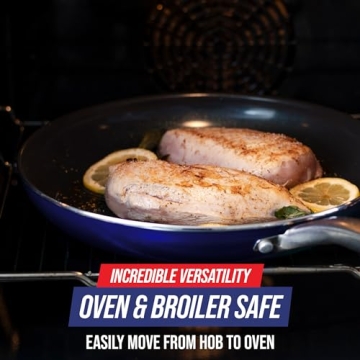 Blue Diamond 8" Nonstick Frying Pan - Safe & Durable