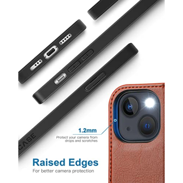 OCASE iPhone 13 Wallet Case with RFID Protection