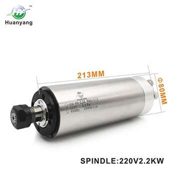 220V VFD CNC Spindle Motor Kit with Water Pump