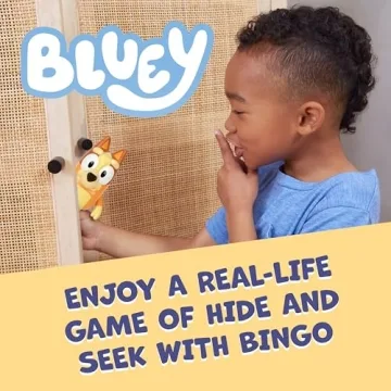 Interactive Bluey Bingo Figure with Music and Action