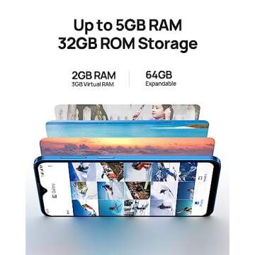 Ulefone Note 15 Unlocked Smartphone with 6.22" Display