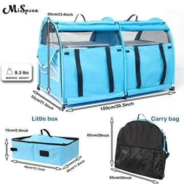 Mispace Portable Cat Carriers for Travel and Shows