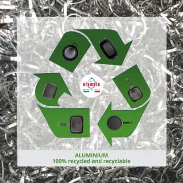 Olympia Hard Cook 7.9 Inch Non-Stick PFOA-Free Die-Cast Aluminum Fry Pan, Made in Italy