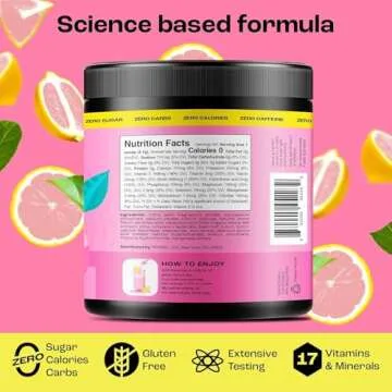 Key Nutrients Fresh Pink Lemonade Electrolyte Powder