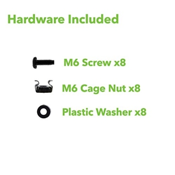 NavePoint Vented 4-Post Shelf 550mm Depth Heavy Duty