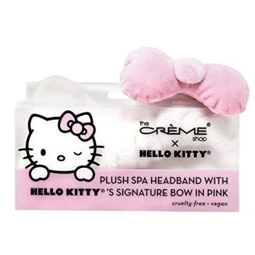 The Crème Shop Hello Kitty Spa Headband for Beauty Lovers