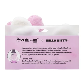 The Crème Shop Hello Kitty Spa Headband for Beauty Lovers