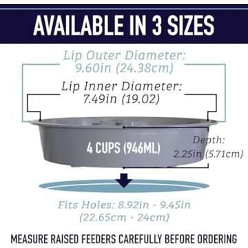 Leash Boss Slow Feeder Dog Bowl - Interactive Cup Maze Puzzle Bowl with Non-Slip Design for All Bree...