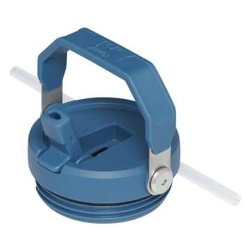 Stanley IceFlow Stainless Steel Tumbler - Vacuum Insulated Water Bottle for Home, Office or Car Reusable Cup with Straw Leak Resistant Flip Cold for 12 Hours or Iced for 2 Days, Cream Stripe, 30OZ