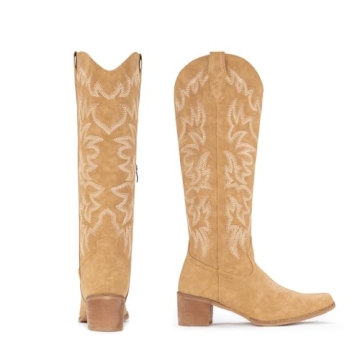 Stylish IUV Cowboy Boots For Women - Comfort & Fashion