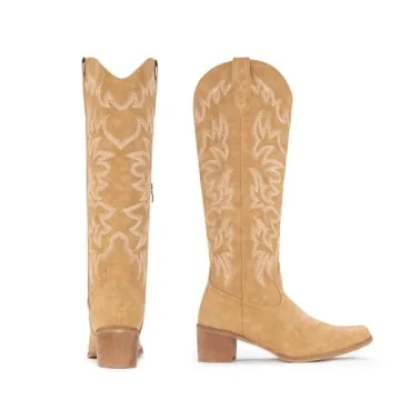 Stylish IUV Cowboy Boots For Women - Comfort & Fashion