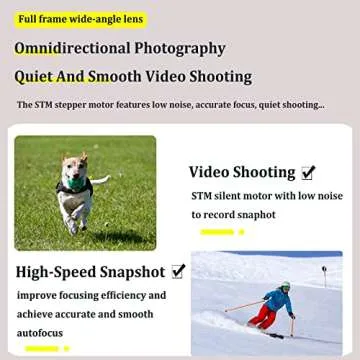 VILTROX 24mm F1.8 f/1.8 FE Full-Frame Wide-Angle Prime Autofocus Lens for Sony E-Mount Camera a7R4 A7III A7S2 A5100 A6600 A6500 A6400 A6300 A6000 A7RIV A7RIII A7SIII A7III A7RII A7II A7S A7R A7 Black