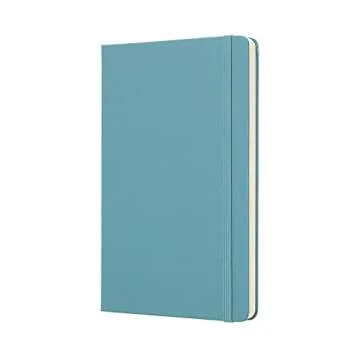 Moleskine Classic Notebook Large Ruled 240 Pages Reef Blue
