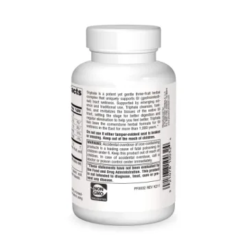 Planetary Herbals Triphala 1000mg Herbal Digestive Support