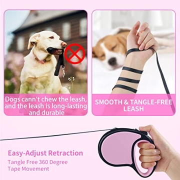 Retractable Dog Leash for Small Dogs - Slognny Style
