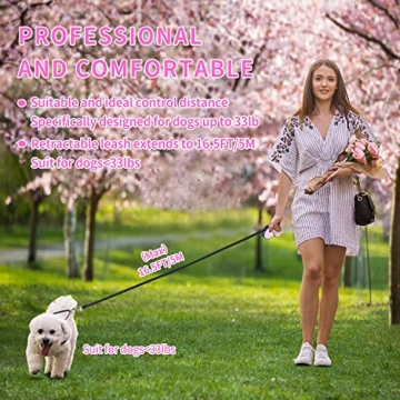 Retractable Dog Leash for Small Dogs - Slognny Style