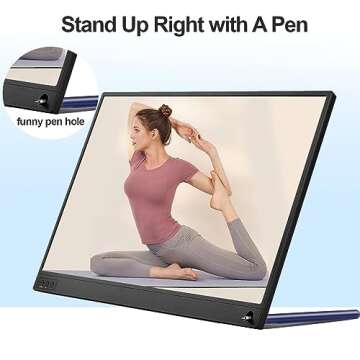 Lasitu 15.6" Portable Full HD Monitor for Gaming & Work