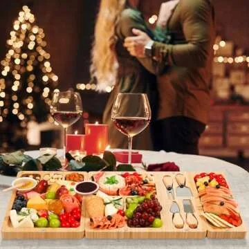 Chezerra Charcuterie Board Large Gift Set 25.2 Inch