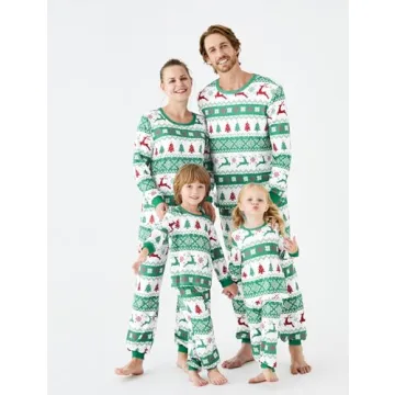 Family Christmas Pajamas Set for Cozy Holiday Fun