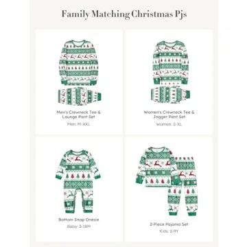 Family Christmas Pajamas Set for Cozy Holiday Fun