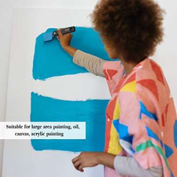 5-Piece Stainless Steel Painting Knife Set for Artists