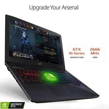 ASUS ROG Strix Hero Edition Gaming Laptop, 15.6” FHD 120Hz 3M, 8th-Gen Intel Core i7-8750H Processor, GeForce GTX 1050 Ti 4GB, 16GB DDR4, 128GB PCIe SSD + 1TB FireCuda SSHD, Windows 10 - GL503GE-ES73